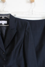 Calvin Klein Navy Blazer & Pencil Skirt Set | 6