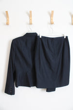 Calvin Klein Navy Blazer & Pencil Skirt Set | 6