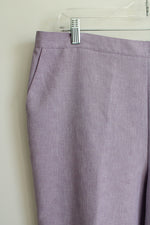 Alfred Dunner Purple Pant | 16