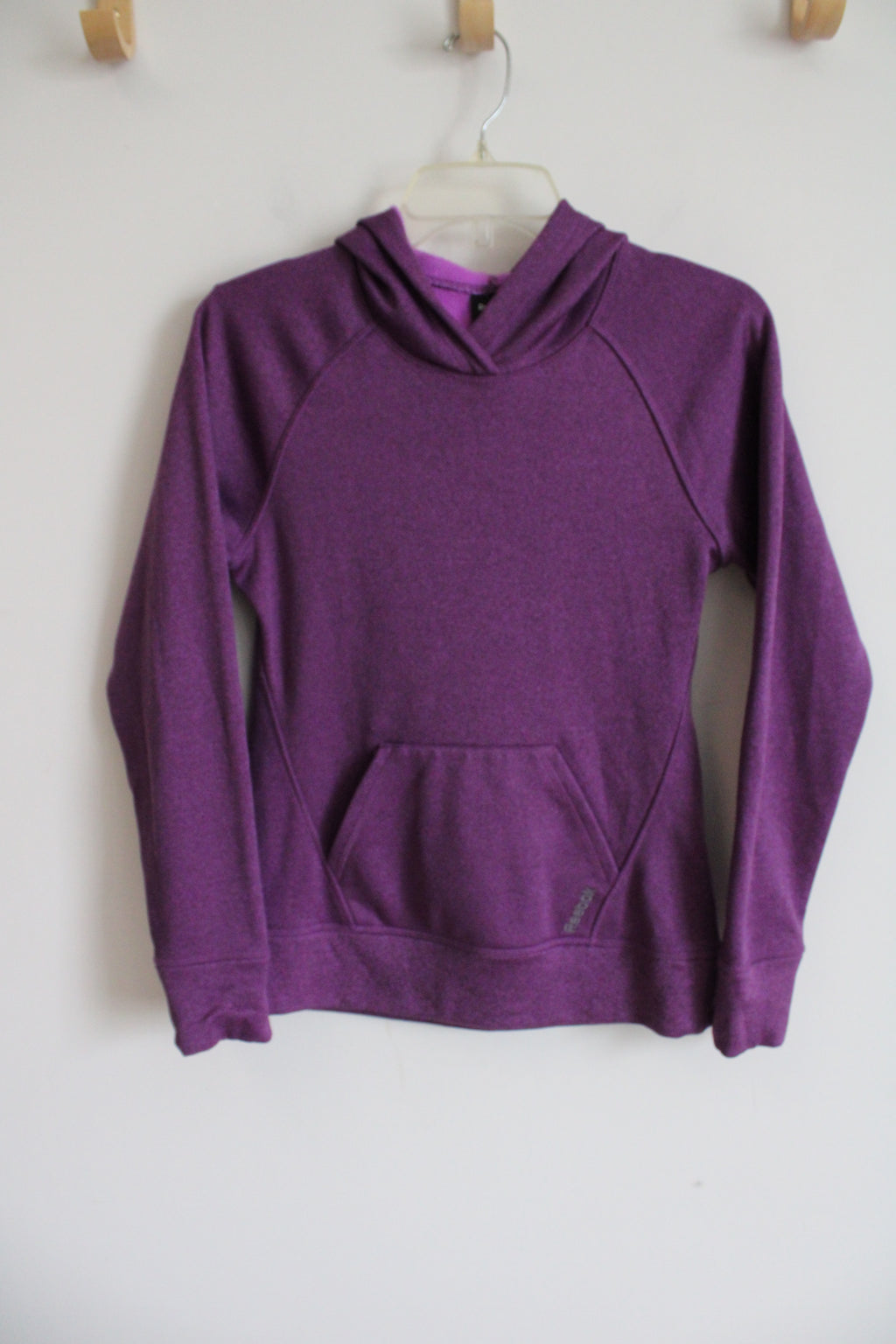 Reebok Purple Fleece Lined Hoodie | XS