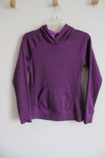 Reebok Purple Fleece Lined Hoodie | XS