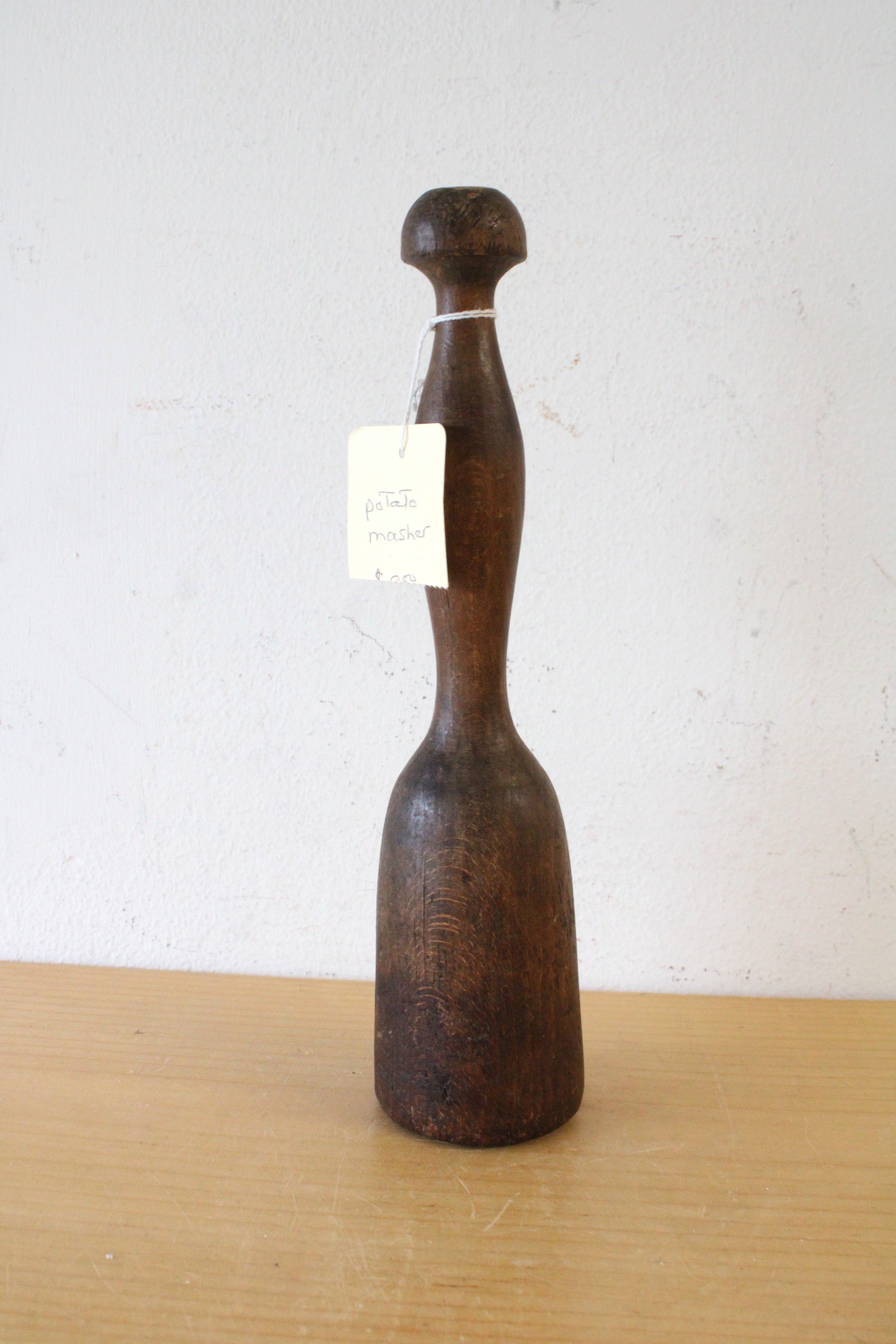 Antique Wooden Potato Masher