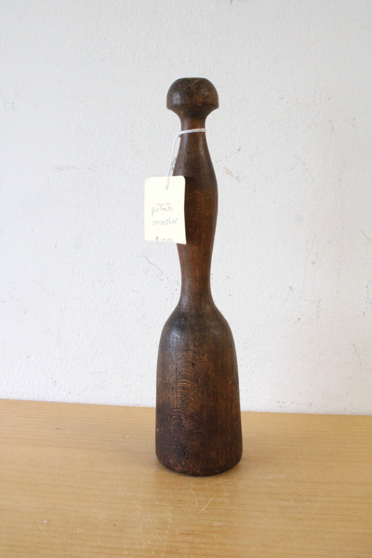 Antique Wooden Potato Masher