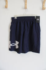 NEW Under Armour Navy Loose Fit Shorts | M