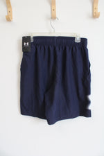 NEW Under Armour Navy Loose Fit Shorts | M