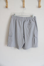 NEW Under Armour Light Gray Cargo Short | M