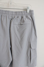 NEW Under Armour Light Gray Cargo Short | M