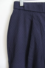 NEW Briggs Comfort Waistband The Slimming Solution Dark Navy Blue Pants | S Petite