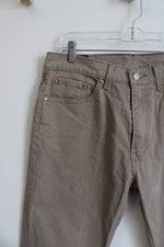 Levi Strauss 505 Light Brown Jeans | 33X30