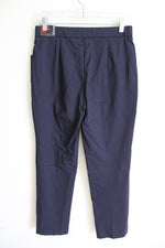 NEW Briggs Comfort Waistband The Slimming Solution Dark Navy Blue Pants | S Petite