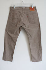 Levi Strauss 505 Light Brown Jeans | 33X30