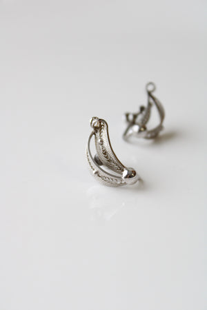 Sterling Silver Screwback Earrings