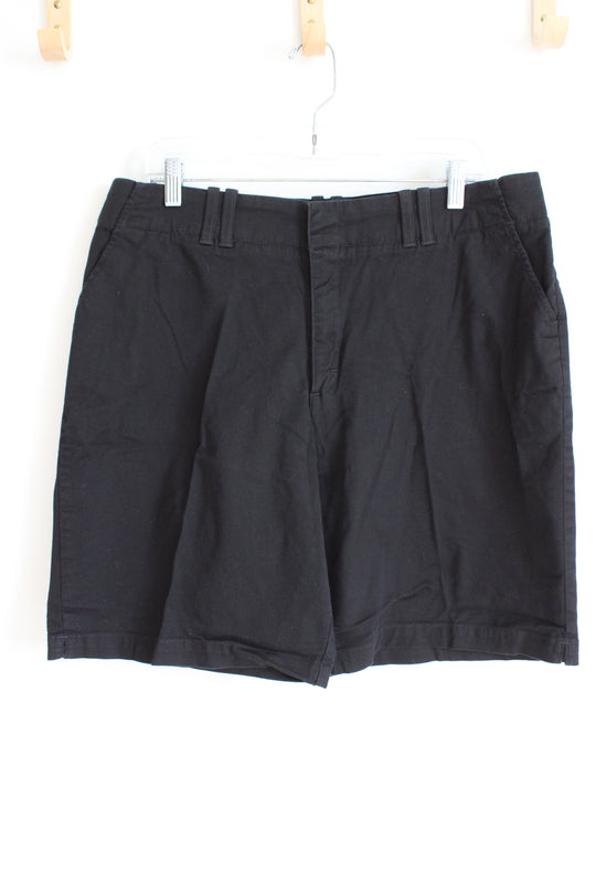 Lee Black Khaki Chino Shorts | 18M