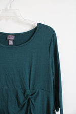 NEW Baby By Motherhood Green & Blue Striped Maternity Dress | XL