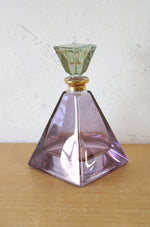 Vintage Royal Limited Hand Painted Crystal Illusions Perfume Bottle