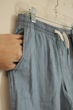 NEW Vineyard Vines Cotton Light Blue Denim Jogger Pants | 14
