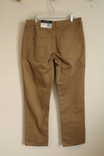 NEW Nautica Dark Tan School Uniform Pants | 16
