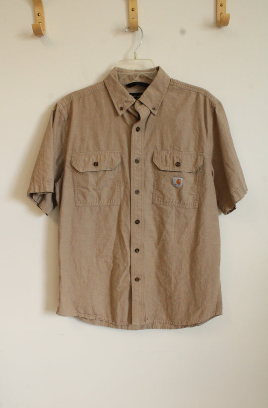 Carhartt Brown Short Sleeved Shirt | M
