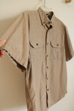 Carhartt Brown Short Sleeved Shirt | M