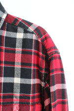 Ralph Lauren Red and Black Button Down Long Sleeve Shirt | M