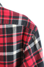 Ralph Lauren Red and Black Button Down Long Sleeve Shirt | M
