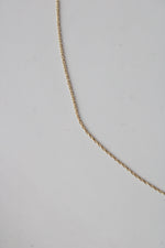 14K Yellow Gold Dainty Chain Necklace