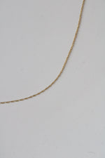 14K Yellow Gold Dainty Chain Necklace