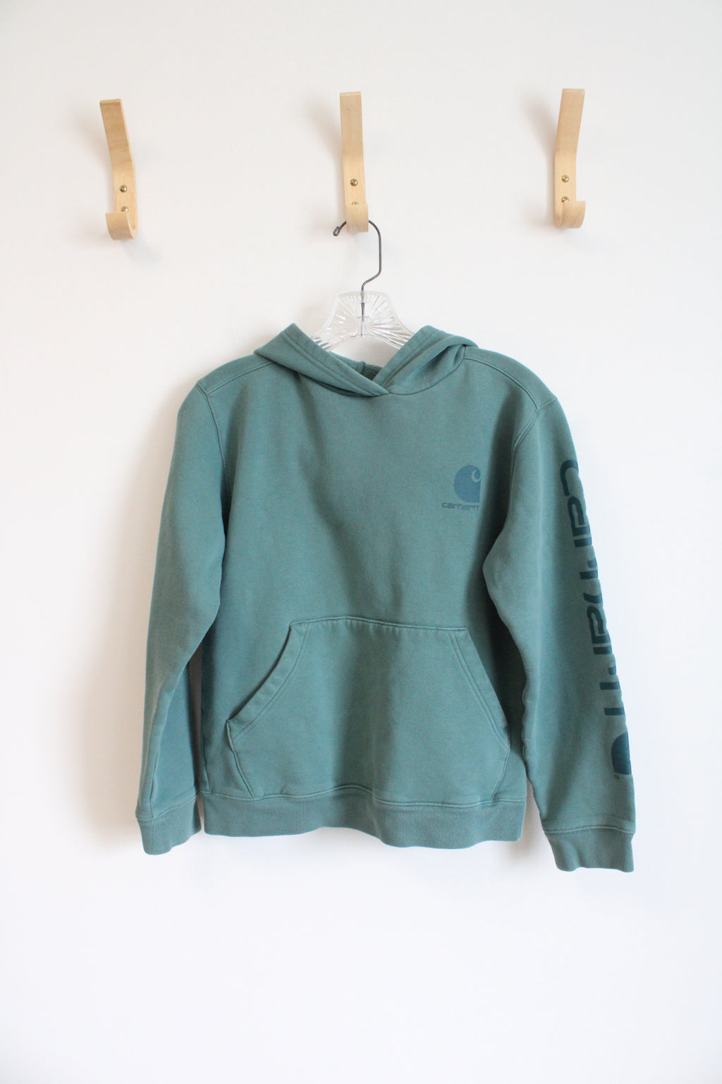 Carhartt Dusty Teal Hoodie | Youth L