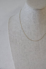14K Yellow Gold Dainty Chain Necklace