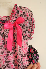 NEW Tempted Black and Pink Cheetah Print Dress | 5
