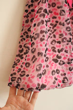 NEW Tempted Black and Pink Cheetah Print Dress | 5