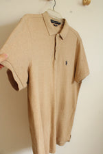 U.S. Polo Assn. Tan Polo Shirt | L