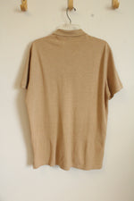 U.S. Polo Assn. Tan Polo Shirt | L