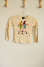 Lucky Lady Vintage Dancer Little Girl's Long Sleeved Shirt | 6/8