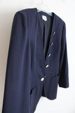 Valentino Vintage Navy Blazer | 14