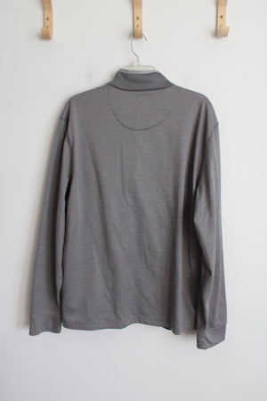 Callaway Gray 1/4 Zip Pullover Sweatshirt | XL
