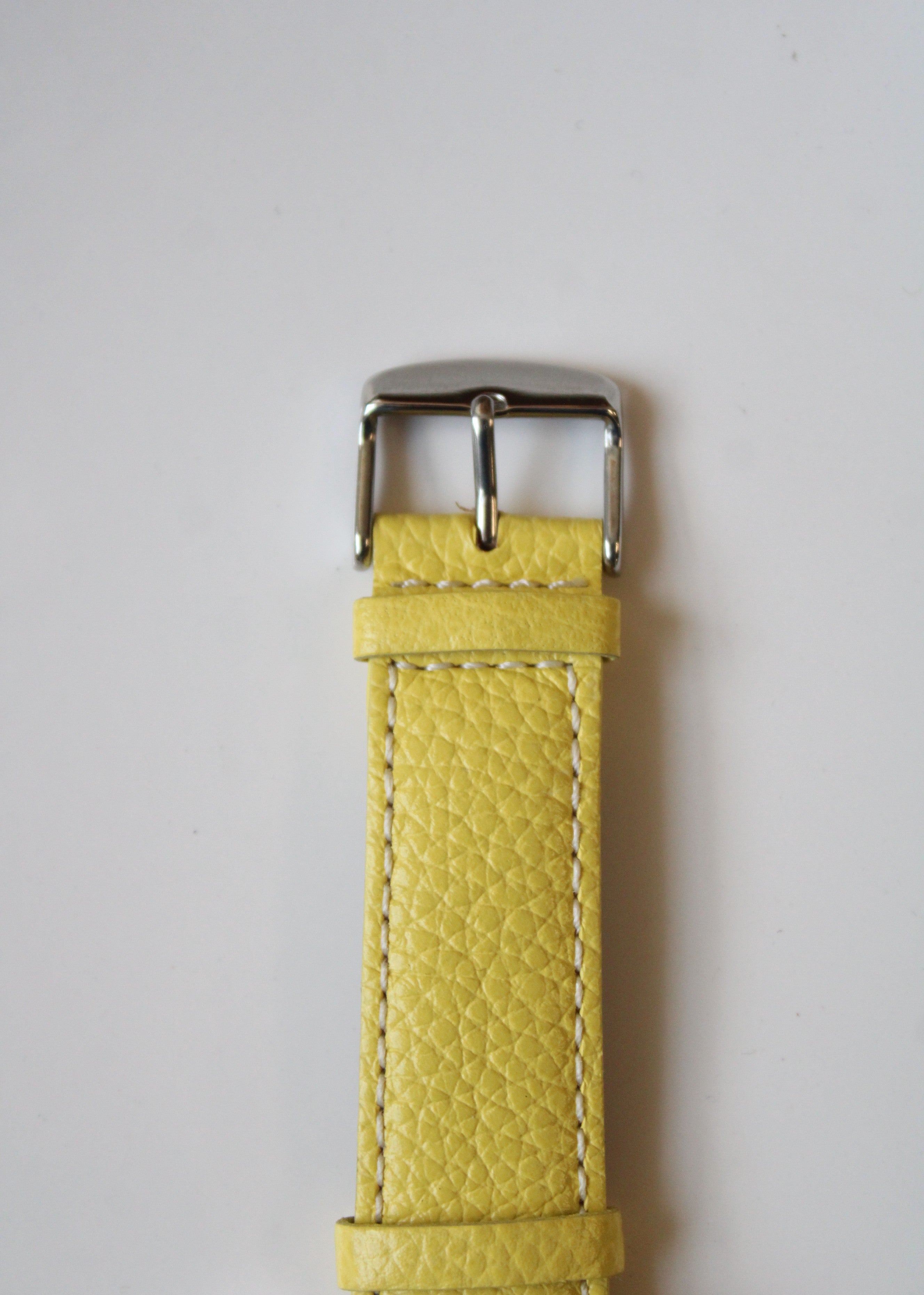 Joan Rivers Classic Yellow Genuine Leather Watch