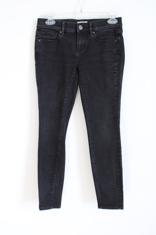 LOFT Modern Skinny Black Jeans | 0 Petite