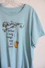 Life Is Good Crusher Tee Winnie The Pooh "What A Long Strange Trip It's Been" Tee | XXXL