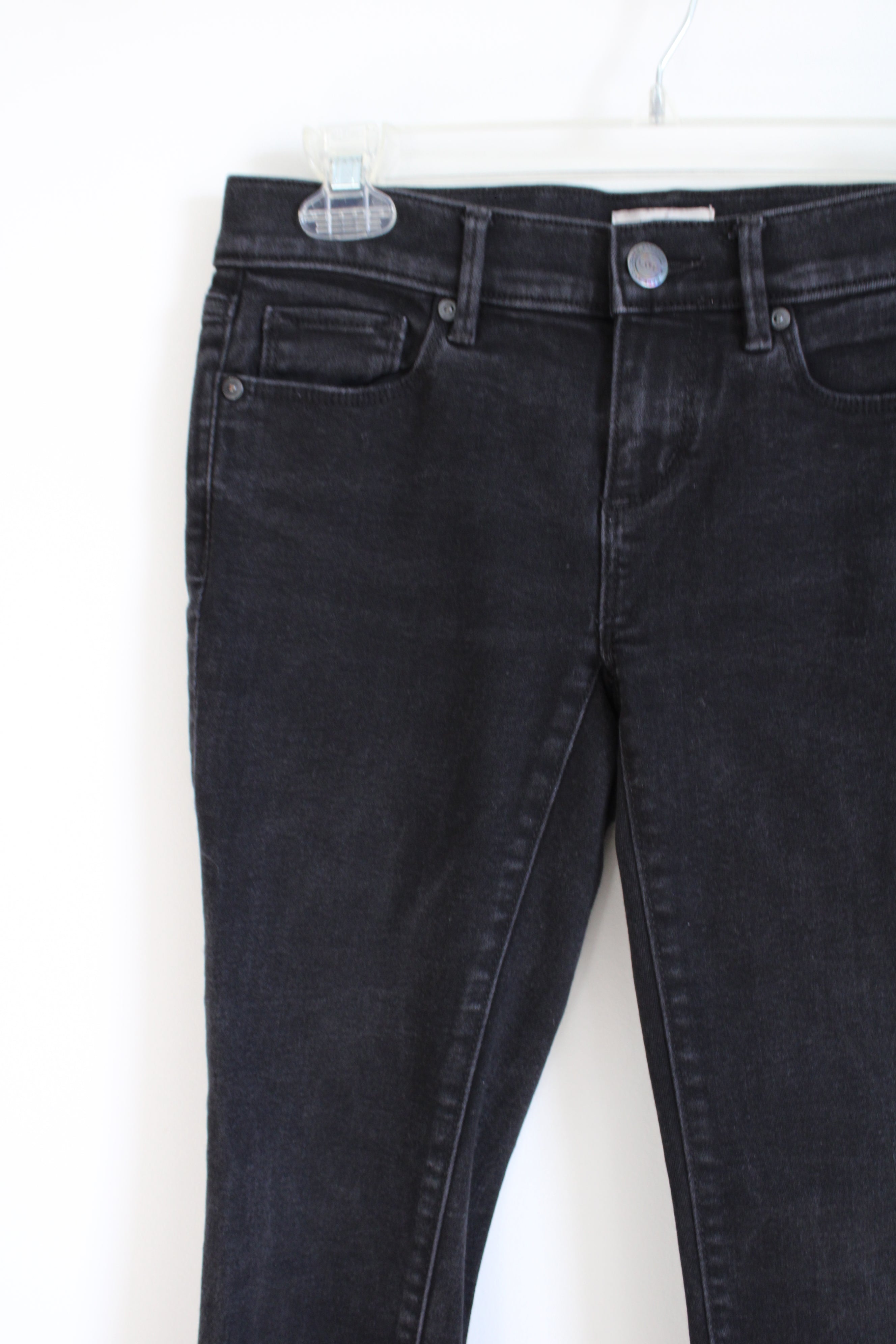 LOFT Modern Skinny Black Jeans | 0 Petite