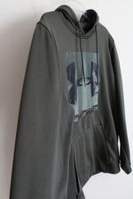 Under Armour Loose Fit Green Logo Hoodie | XL