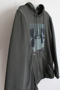 Under Armour Loose Fit Green Logo Hoodie | XL
