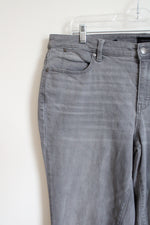 Talbots Gray Wash Slim Ankle Jean | 14W