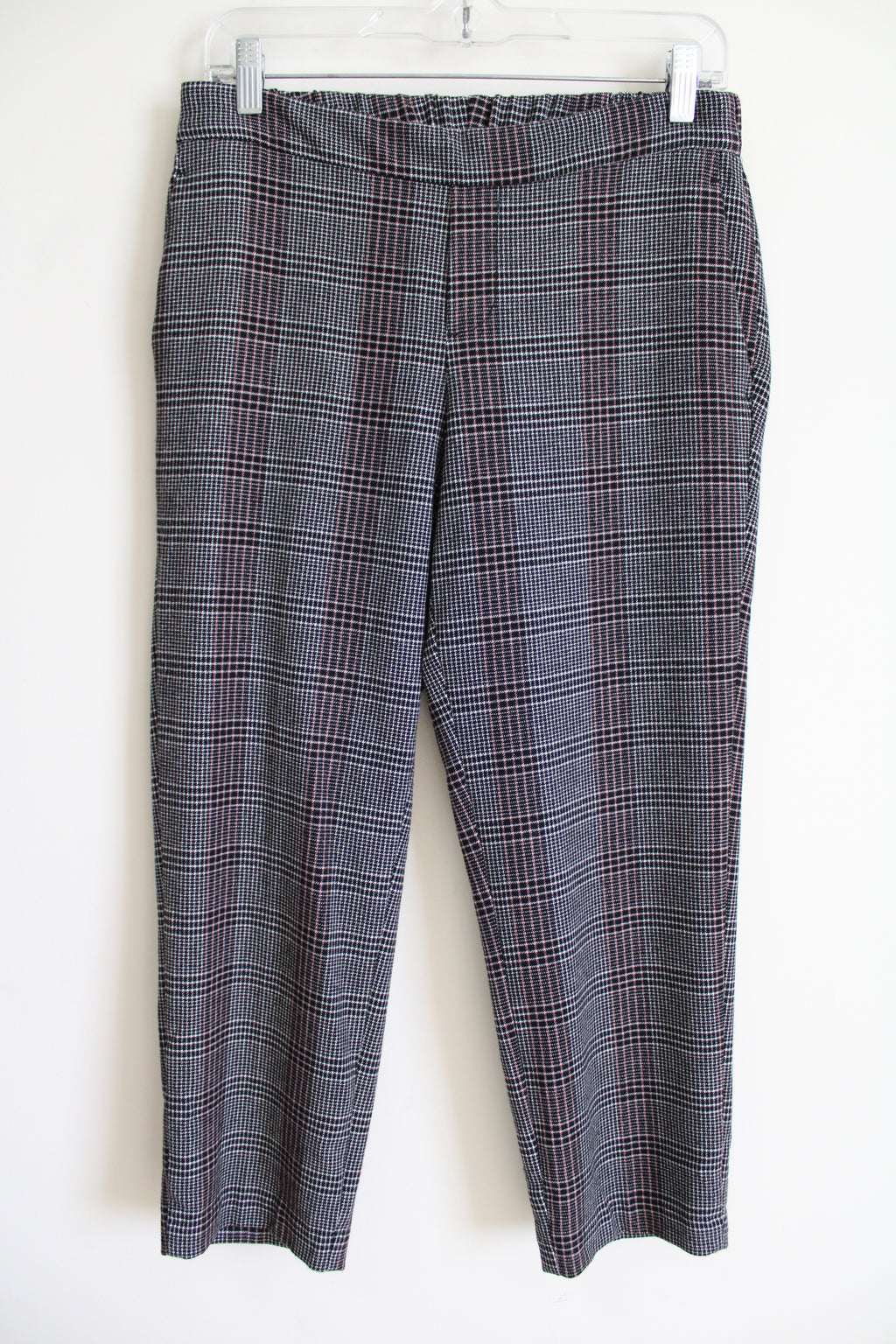 Old Navy Black Houndstooth Pants | 6 Petite