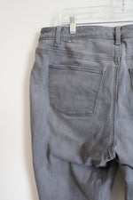 Talbots Gray Wash Slim Ankle Jean | 14W