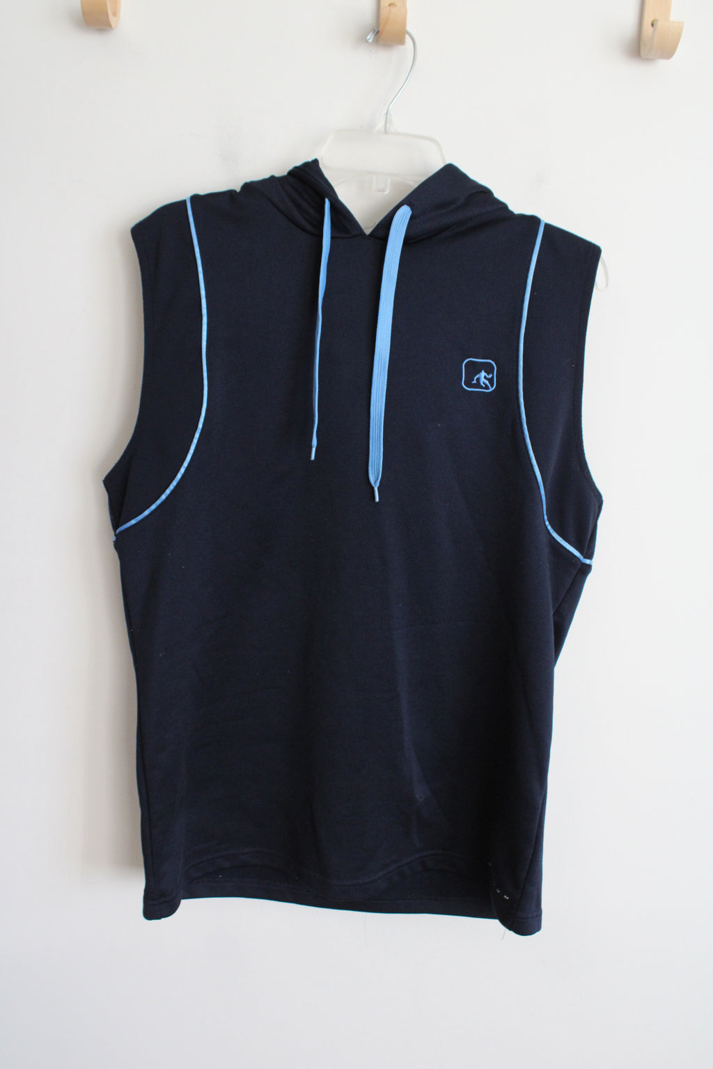 AND1 Navy Blue Hoodie Tank | M