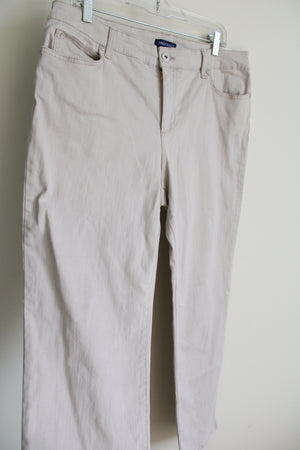 Bandolino Mandie Beige Jeans | 14 Short