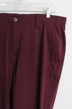 Under Armour Loose Fit Burgundy Chino Pants | 40X30