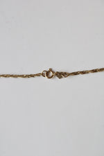 14K Yellow Gold Cross Necklace