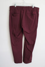 Under Armour Loose Fit Burgundy Chino Pants | 40X30